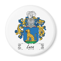 Luca Family Crest magnets