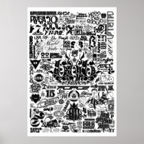 Luca Ionescu "Logo History" posters