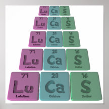 Lucas as Lutetium Calcium Sulfur Poster
