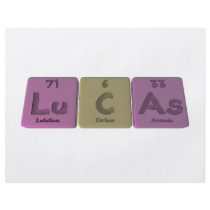 Lucas as Lutetium Carbon Arsenic Flyer Design