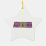 Lucas as Lutetium Carbon Arsenic Ornament