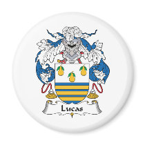 Lucas Family Crest magnets
