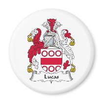 Lucas Family Crest magnets