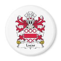 Lucas Family Crest magnets