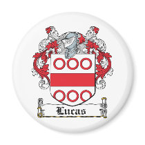 Lucas Family Crest magnets
