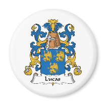 Lucas Family Crest magnets