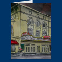 Lucas Theatre Savannah Georgia artists art cards