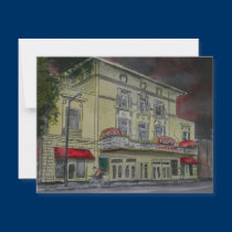 Lucas Theatre Savannah Georgia artists art invitations