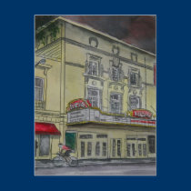 Lucas Theatre Savannah Georgia artists art postcards
