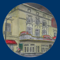 Lucas Theatre Savannah Georgia artists art stickers