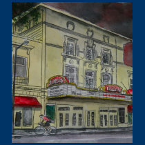 Lucas Theatre Savannah Georgia artists art t-shirts