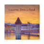 Lucerne (Luzern) Switzerland HDR Photography Fridge Magnet