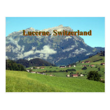 Lucerne Switzerland Postcard