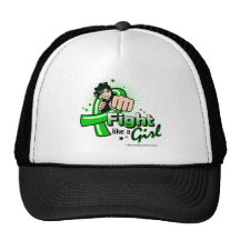 Lucha animada como una parálisis cerebral del chic gorro de camionero