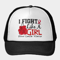 Lucha como un cáncer de sangre del chica 15,2 gorras