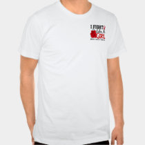 Lucha como un cáncer de sangre del chica 15,2 playeras