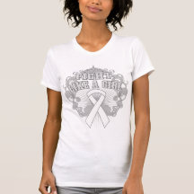 Lucha de Retinoblastoma como un chica Fleurish Camiseta