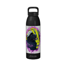 Lucha de Terranova como un chica Botellas De Agua Reutilizables