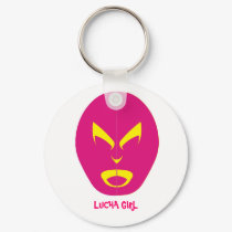 LUCHA GIRL keychains