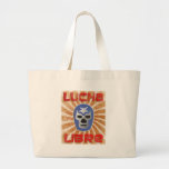 Lucha Libre Mexican Wrestling Canvas Bags