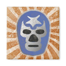 Lucha Libre Mexican Wrestling magnets