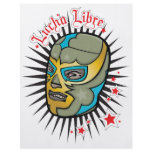 Lucha Libre Mexican Wrestling Mask Custom Flyer