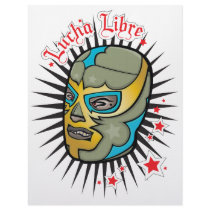 Lucha Libre Mexican Wrestling Mask letterhead