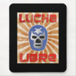Lucha Libre Mexican Wrestling Mousepad