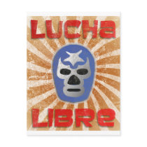 Lucha Libre Mexican Wrestling postcards