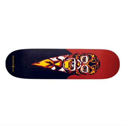 luchador de cristo - Old Sckool Skate Board Decks