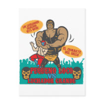 Luchador Noche postcards