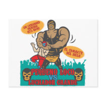Luchador Noche postcards