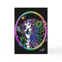 Lucida Crystal Rainbow Fairy Card by mykajelina Lucida Crystal Rainbow Fairy Card