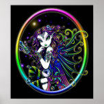 "Lucidia" Crystal Rainbow Fairy posters