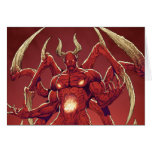 Lucifer the Devil, the Prince of Darkness, Satan Greeting Card