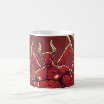 lucifer,devil,prince of darkness,satan,al rio,thomas mason,art,drawing,hell, Mug with custom graphic design