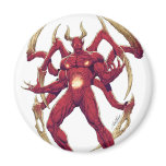 Lucifer the Devil, the Prince of Darkness, Satan Fridge Magnets