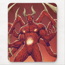 lucifer,devil,prince of darkness,satan,al rio,thomas mason,art,drawing,hell, Mouse pad with custom graphic design