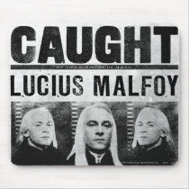 Lucius Malfoy Wanted Poster Mousepad
