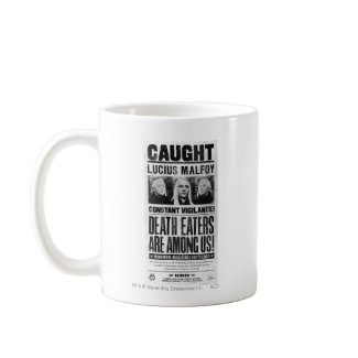 Lucius Malfoy Wanted Poster mug