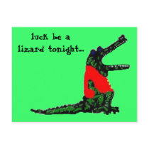 luck be a lady postcards
