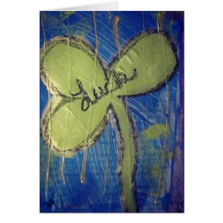 Luck Mixed Media Cards