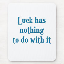 luck mousepad by tshirts4christians luck mousepad