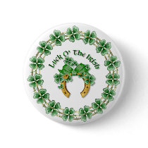 Luck O' The Irish Buttons