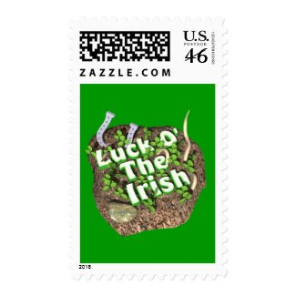 Luck O The Irish stamp