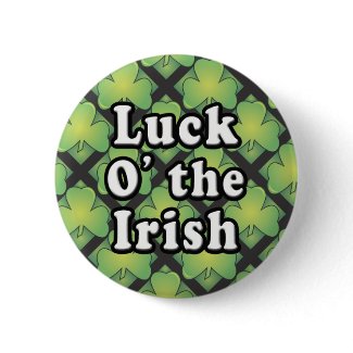 st. patrick's day buttons