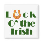 Luck o the irish fridge magnet