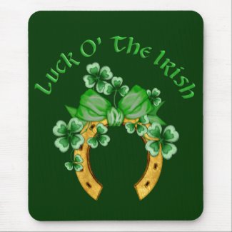 Luck O' The Irish mousepad