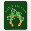 Luck O' The Irish mousepads