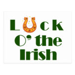 Luck o the irish post cards